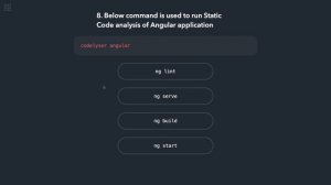 Online Quiz Angular #06