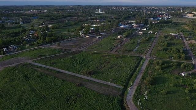 Коттеджный поселок Разметелево, Всеволожский район Ленинградской области, видео с высоты