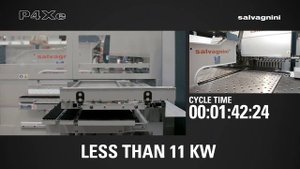 SALVAGNINI P4. Панелегиб в работе.