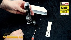 Ajax MotionProtect Curtain batteriskift