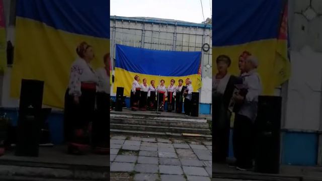 Празднование Дня флага в Украине.Центральный парк.Белая Церковь.