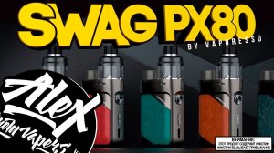 НЕ СПРАВИЛСЯ С МОЕЙ ЗАТЯЖКОЙ l SWAG PX80 by Vaporesso l Alex VapersMD review