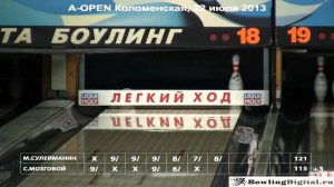 A-OPEN Коломенская, финал 22 июля 2013