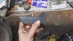 Усиление квадратной подушки двигателя таврия!