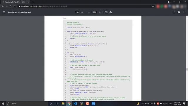 Raspberry Pi Pico using C/C++- Tutorial #4: Timers, Alarms and Interrupts смотреть онлайн