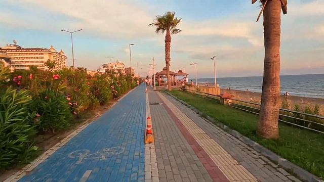 Из Кестеля до Махмутлара на велосипеде. Алания Анталия Турция Alanya #алания #махмутлар #турция