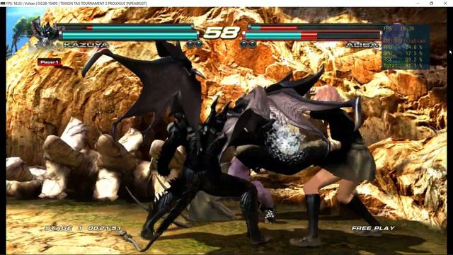 Tekken Tag Tournament 2 Prologue RPCS3 смотреть онлайн