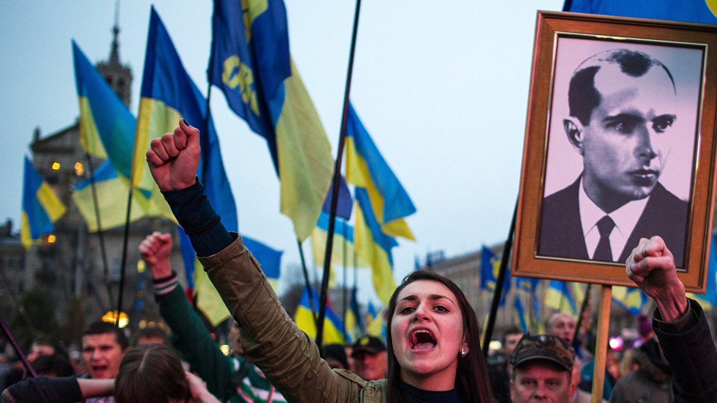 Бандеровцы на украине сегодня фото