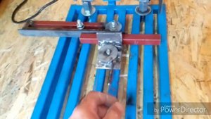 Стойка для болгарки + эксцентриковый прижим из хлама