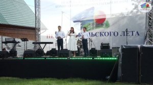 ОДА РОДНОМУ МЕСТУ. Трио ансамбля РОДНИК исполняет песню Валерия Никифорова на слова Валентина Е