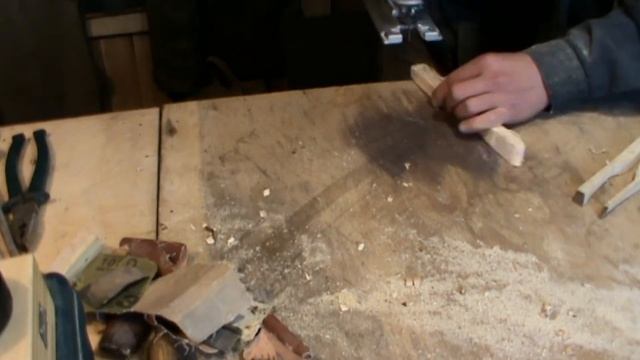 ВИЛКА ИЗ ДЕРЕВА СВОИМИ РУКАМИ ЧАСТЬ - 1