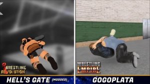 Wrestling Empire vs. Wrestling Revolution 3D (Moves Comparison) | Part-5 | MDickie | WR3D | AWE