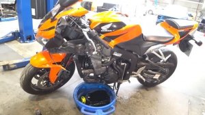 Позитивная замена антифриза с промывкой системы охлаждения HONDA CBR 600RR