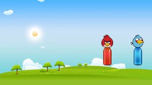 Colors Learn Angry Birds Bottles Finger Family Songbctv