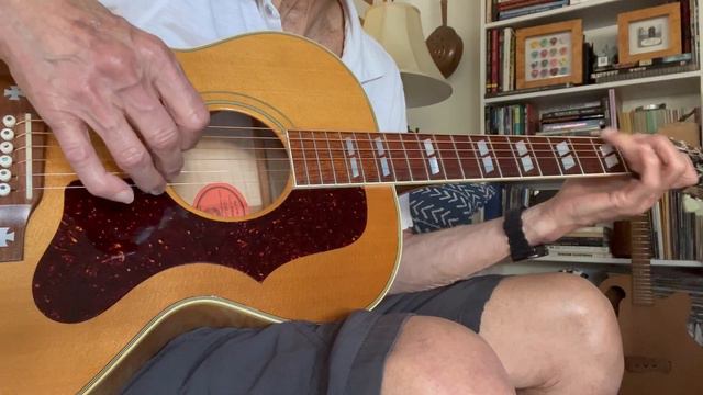 Gibson J-185 Acoustic Guitar смотреть онлайн