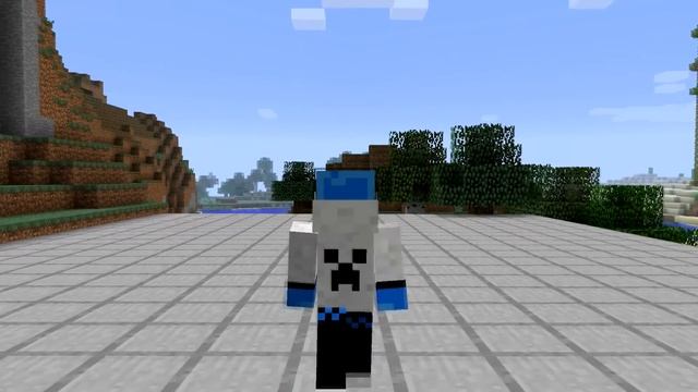 Blue Slime in a Creeper Hoodie Minecraft Skin Spotlight - смотреть ...