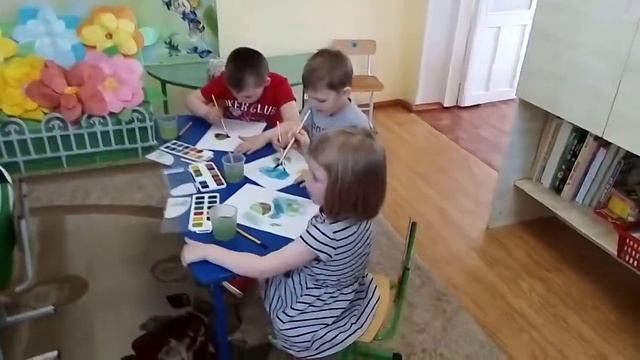 Рисуем на тему "Земля наш ДОМ" смотреть онлайн