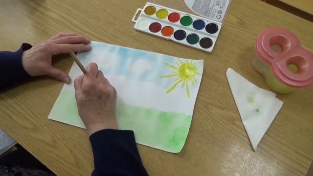 Рисование средняя группа Весна