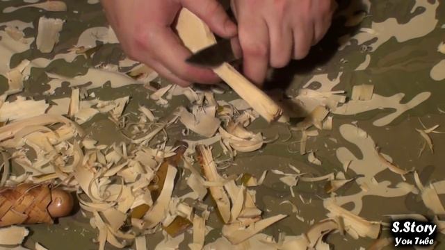 Вырезанние деревянной ложки смотреть онлайн