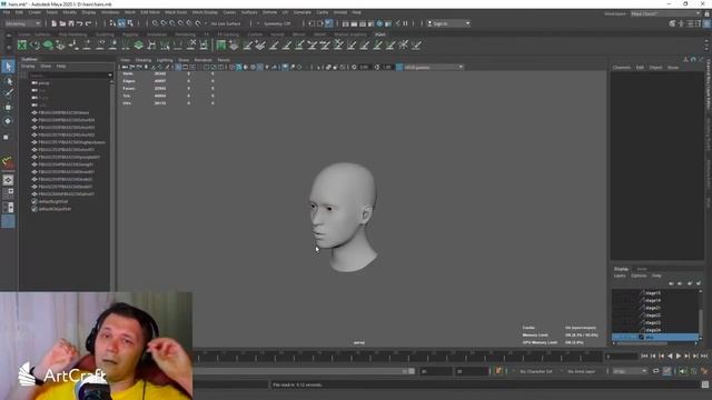 Hair tutorial: Урок по моделированию волос в MAYA 3D. Подробный разбор. Паша Медведев