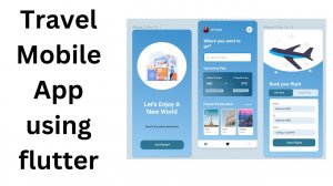flutter project  Travel Mobile App using flutter