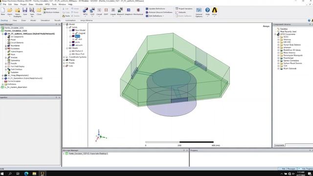 Вебинар. Моделирование ферритовых приборов в Ansys Electronics Desktop