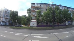 Хабаровск из окна автобуса от аэропорта до ЖД Вокзала. Раннее утро 20 июня 2022 года. Дальний Восто