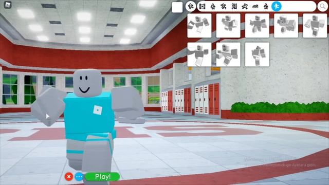 How to get all r15 animations in Robloxian High School