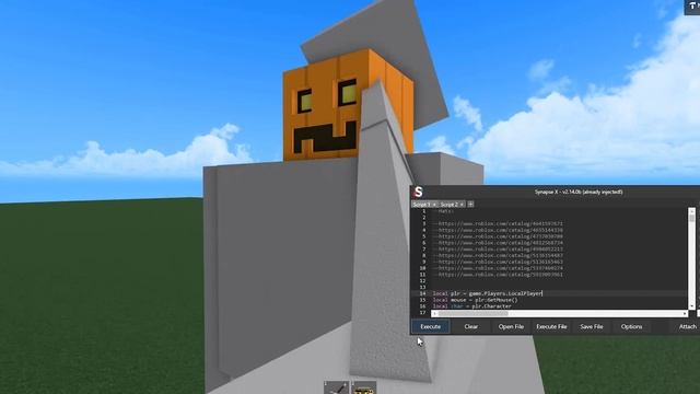 ROBLOX FE Pumpkin Titan Script смотреть онлайн