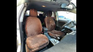 Чехлы накидки с боками на сидения авто универсальные