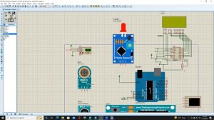 GSM based Air Quality Simulation on Proteus Step by Step Part 1