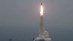 Показан первый пуск МБР «Булава» с борта подводной лодки K-549 «Князь Владимир»проекта 955А«Борей-А