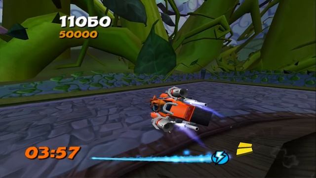 Прохождение Crash Tag Team Racing (PS2) #4 - Tomb Town