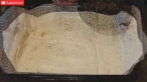 Закуска из лаваша с грибами и курицей