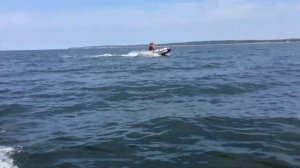 Первый выход в море.