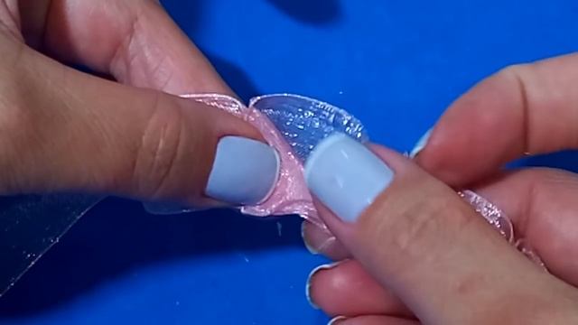 DIY-MINI ROSA DE ORGANZA RÁPIDA E MARAVILHOSA!!! смотреть онлайн