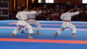 Female Kata Team CAMBODIA - Gojushiho Sho - SEA GAMES 2023 CAMBODIA