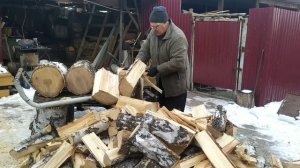 самодельный дровокол.Своими руками