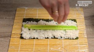 Ролл с огурцом: как приготовить Каппа маки - рецепт от Дело Вкуса