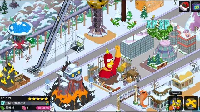 #60 Лэмпвик и Ракетомобиль. The Simpsons: Tapped Out. Игра Спрингфилд. Симпсоны. прохождение.