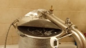 Перегон ячменной браги на кодзи с помощью двух ТЭНов