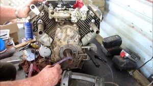 Honda GX 620 junk yard  refuge lives again