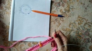 Джемпер для девочки спицами Полосатик/?реглан сверху без швов?/вяжем вместе/МК часть 1.