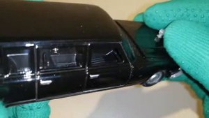 Лимузин машина ЗИЛ 115 Черный правительственный Технопарк СТ11-199-1