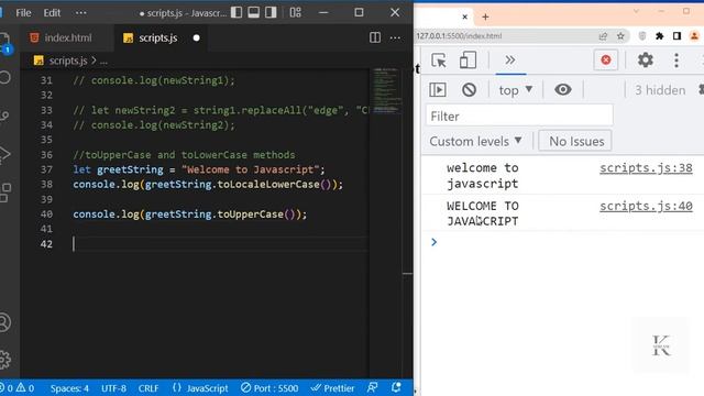 #9 JAVASCRIPT STRINGS | JAVASCRIPT MASTER COURSE IN URDU/HINDI