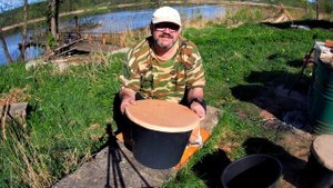 Рыболовный стульчик своими руками  из ведра .