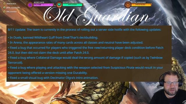 Collateral Damage HOTFIXED and BALANCE PATCH COMING NEXT WEEK! (Hearthstone Castle Nathria) смотреть онлайн