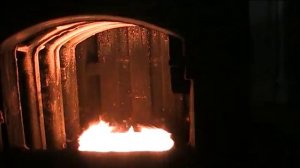 Waste oil burner for the boiler.Котел КЧМ-5-40эко.на отработанных маслах.