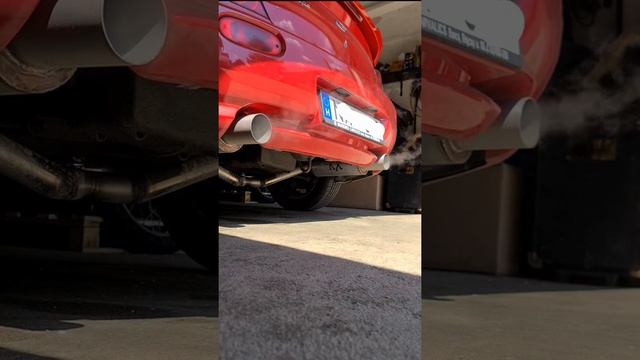 Cold start the new exhause sistem sound the Hyundai Coupe 2.0 смотреть онлайн