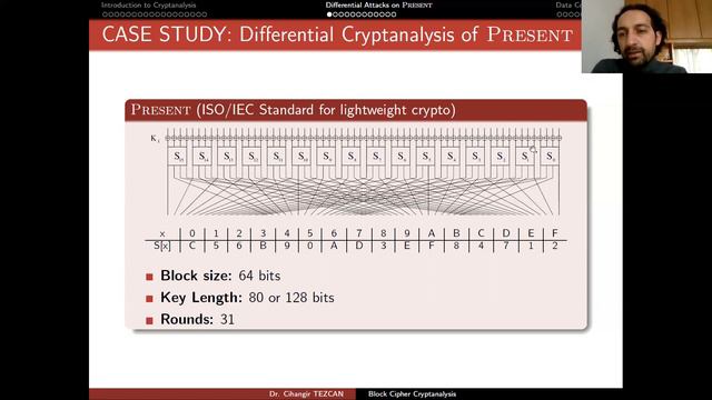 Applied Cryptology 5.3: PRESENT's Differential Cryptanalysis
